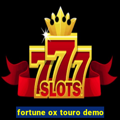 fortune ox touro demo